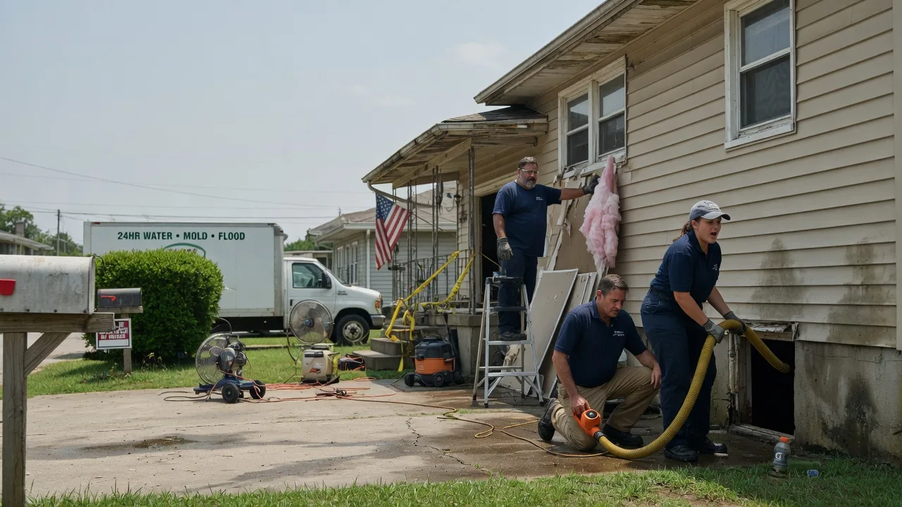 Water Damage Repair in Newtown Square, PA near me